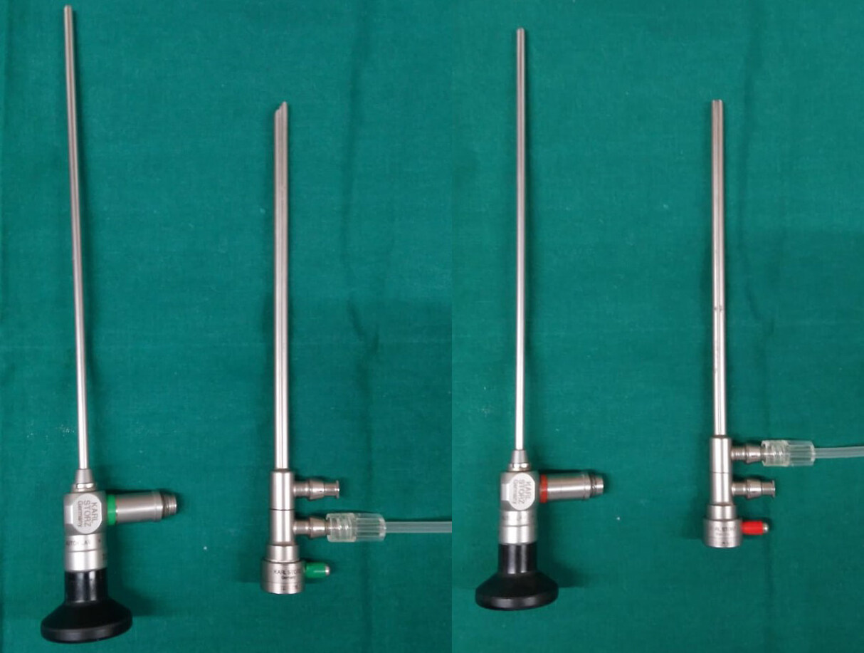 The endoscope and instruments for minimally invasive neurosurgery