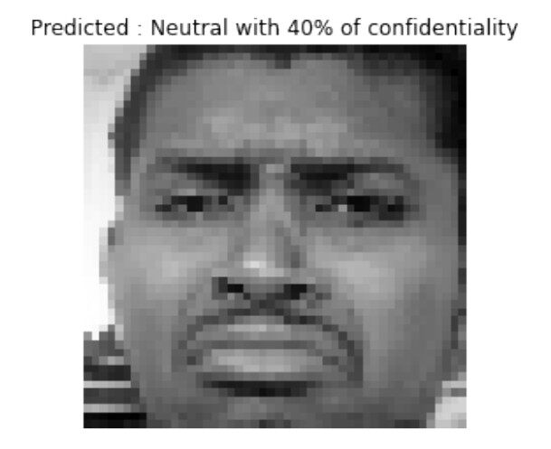 Facial expression recognition using adapted residual based deep neural network