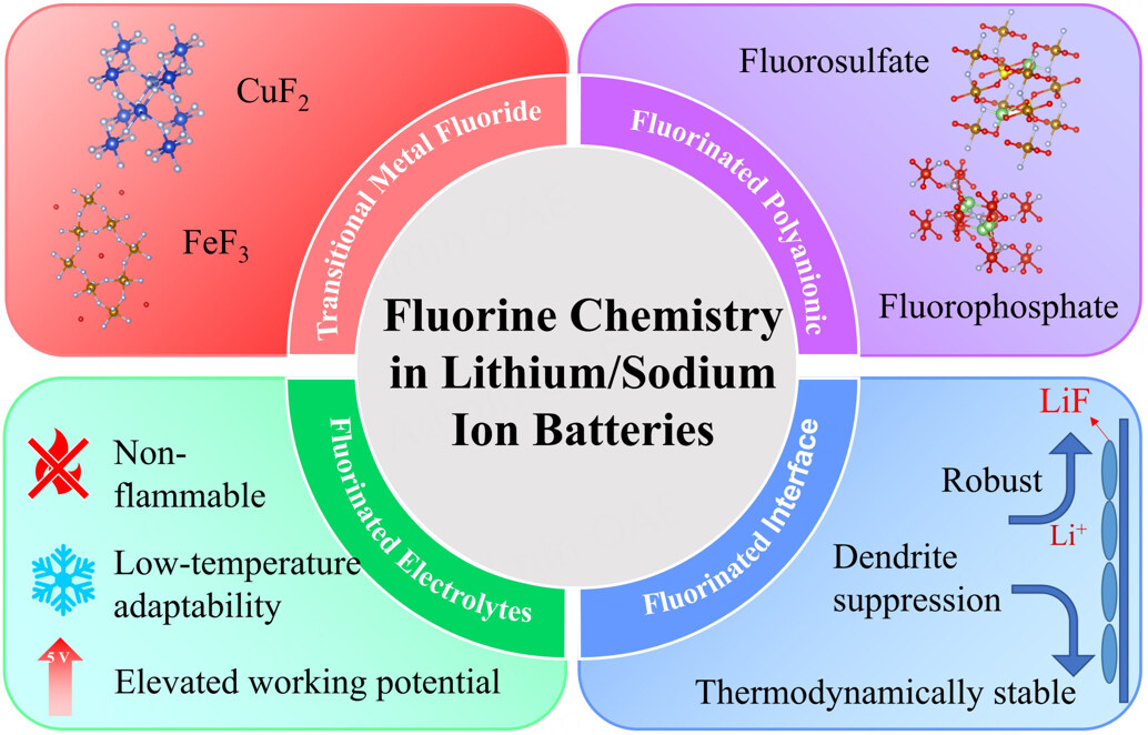 Fluorine chemistry in lithium-ion and sodium-ion batteries