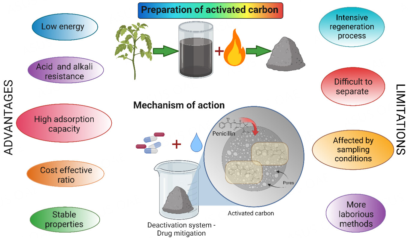 Carbon-based materials: adsorptive removal of antibiotics from water