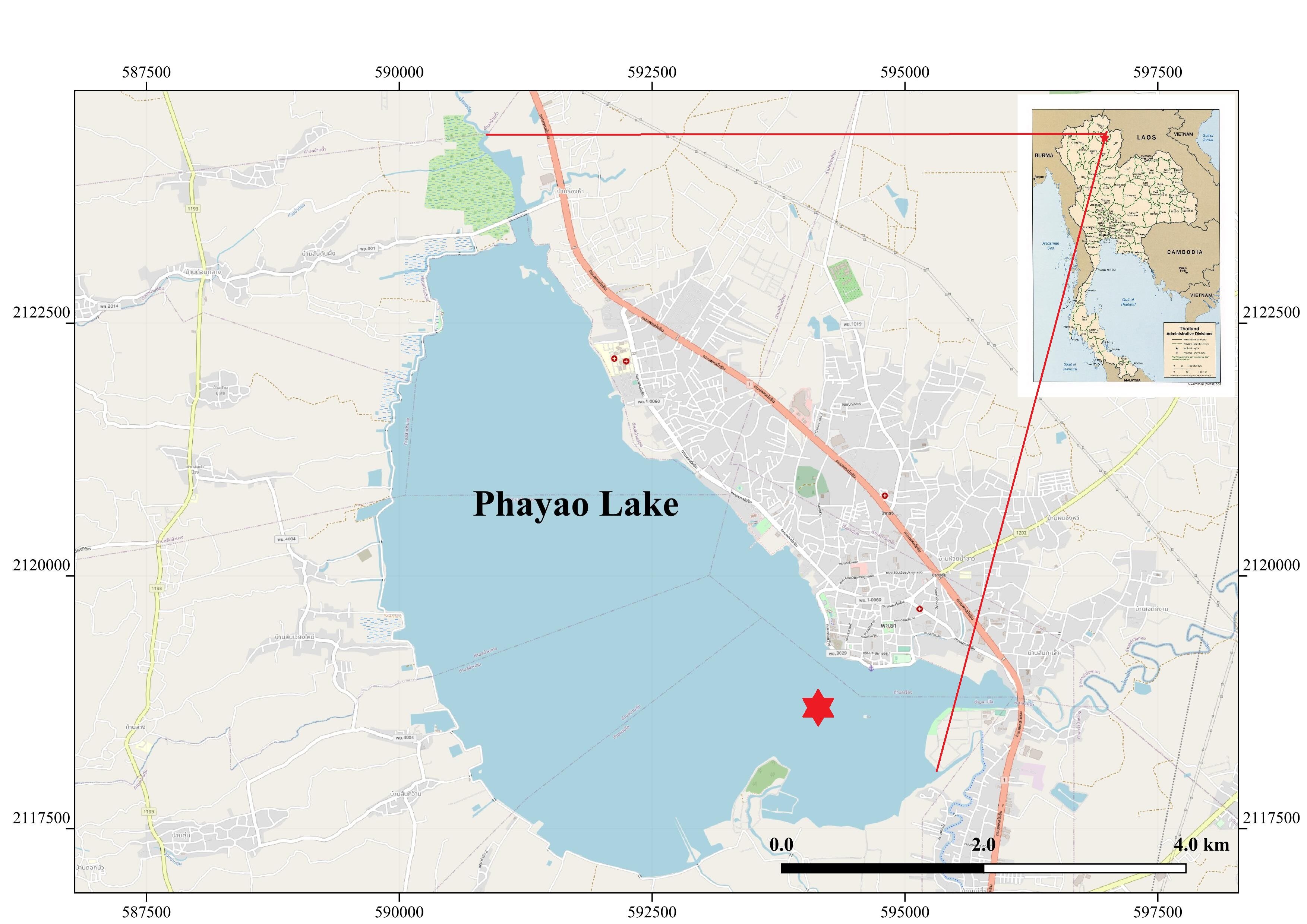 Ecological and health risks of polycyclic aromatic hydrocarbons in the sediment core of Phayao Lake, Thailand